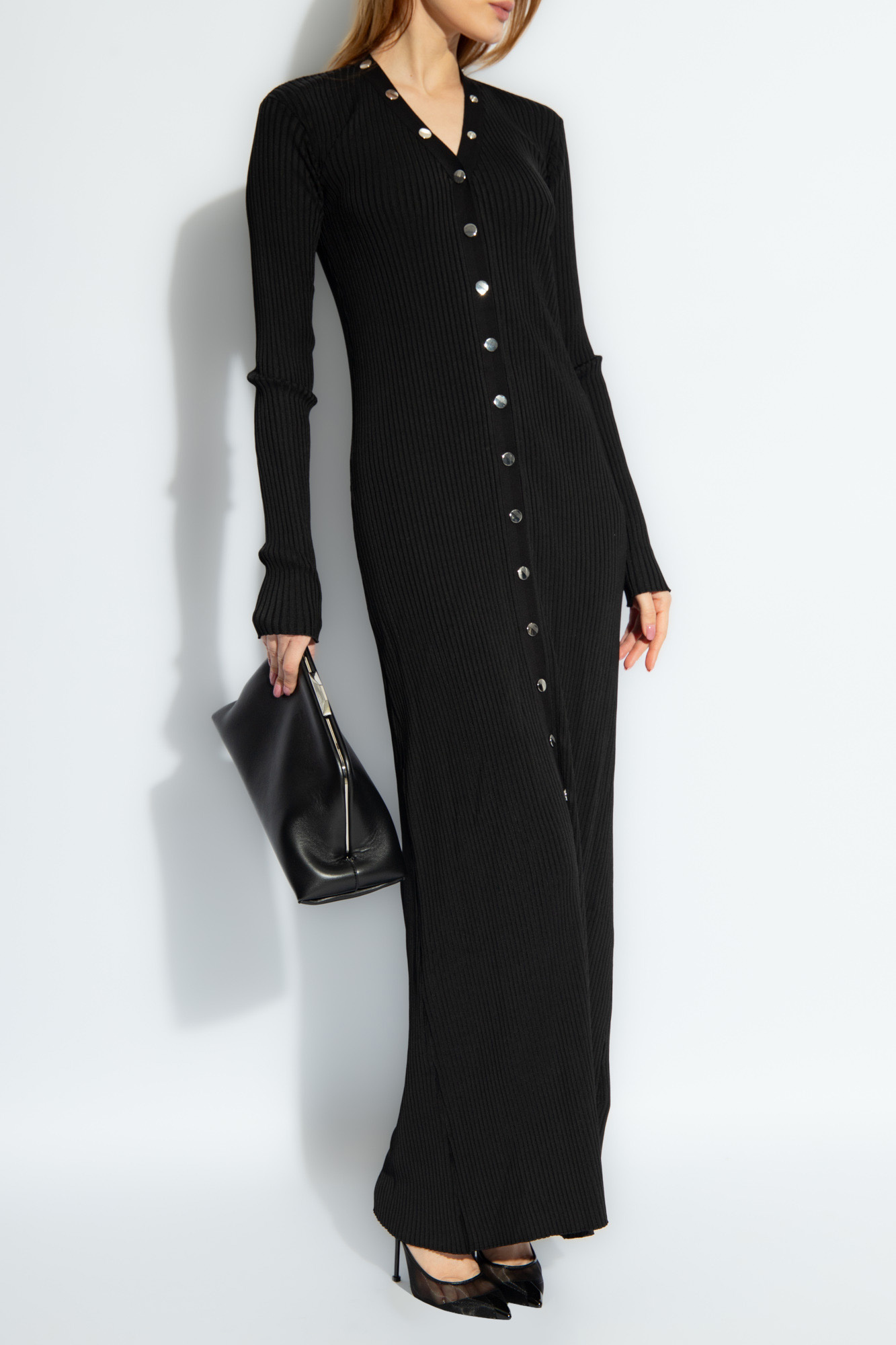 Black Maxi dress The Attico Vitkac Germany